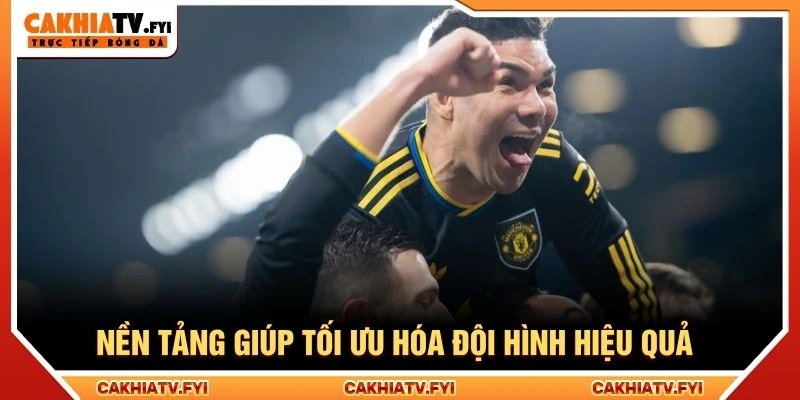 Nền tảng giúp tối ưu hóa đội hình hiệu quả Nền tảng giúp tối ưu hóa đội hình hiệu quả